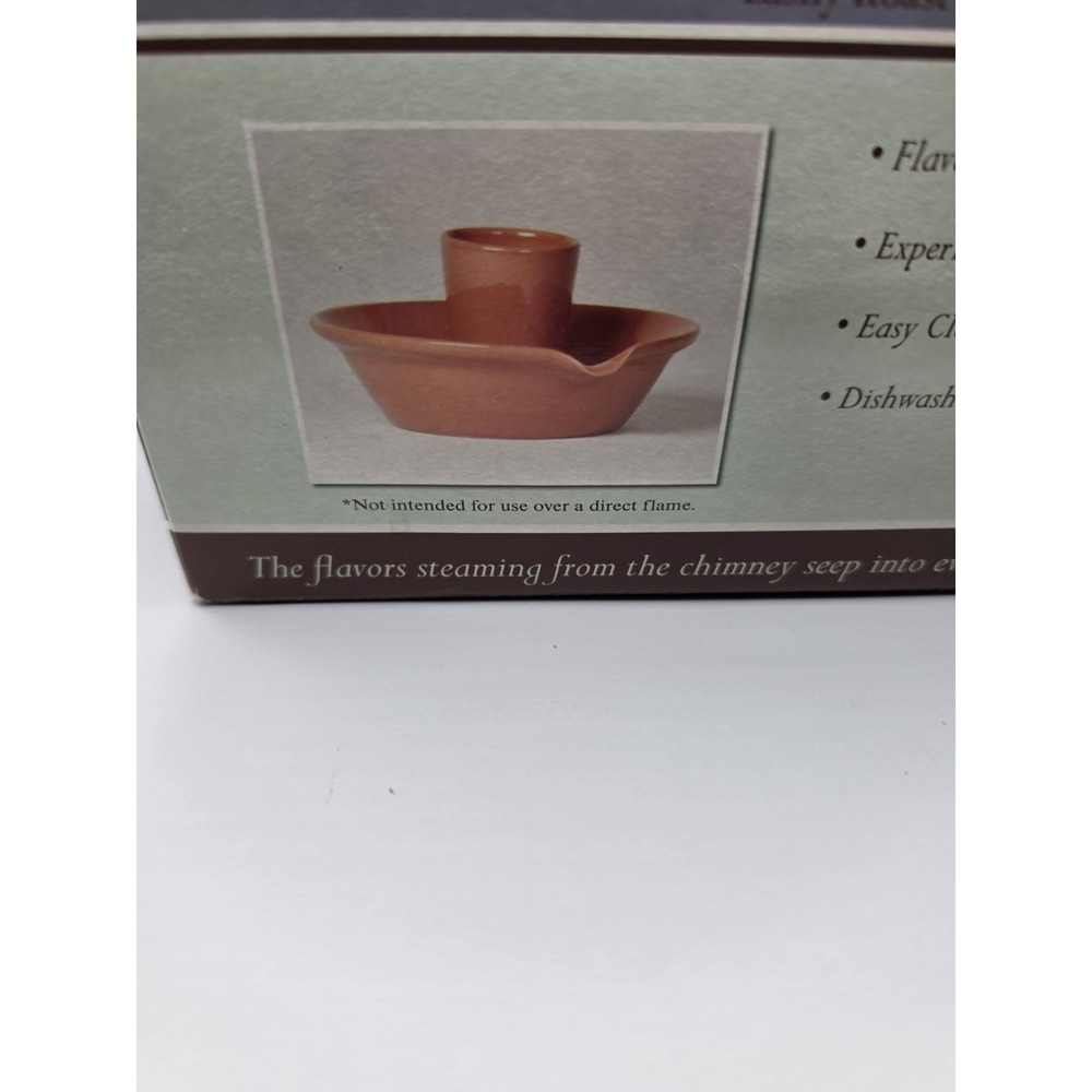 The Chicken Chimney Simonton Ceramic Chicken Roaster Oven Grill Thailand w/ Box - Picture 11 of 16